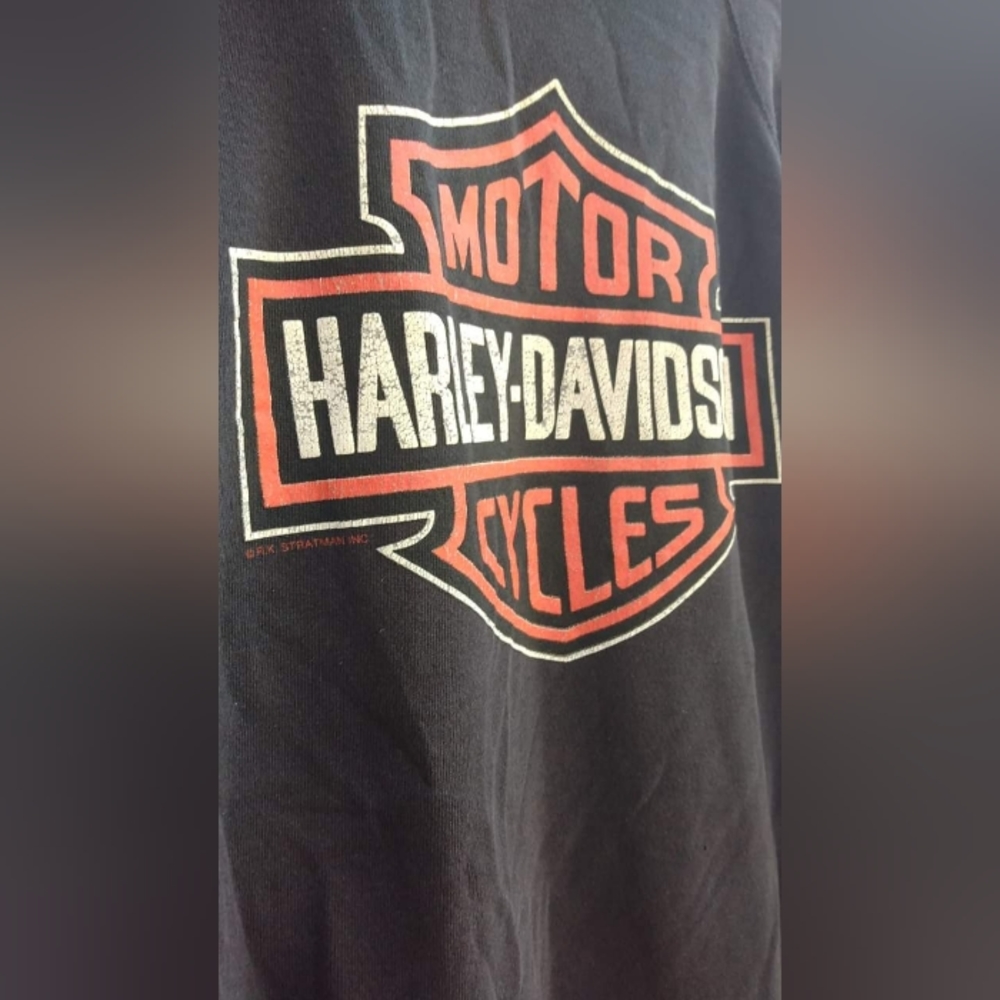 ❤️SOLD❤️Vtg Harley sweater: Tulsa, OK - Picture 6 of 8